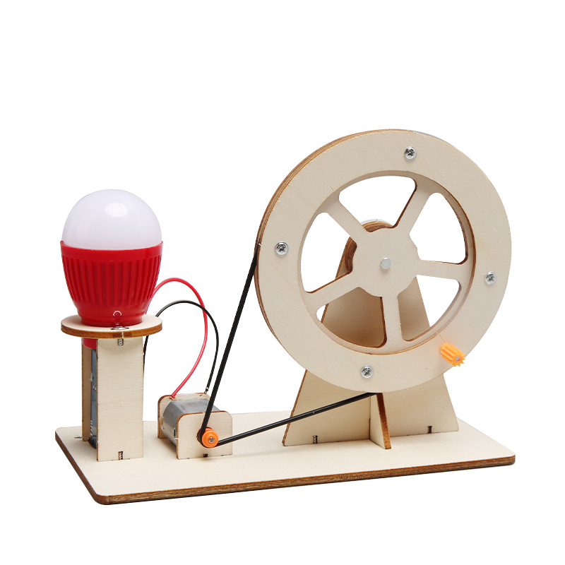 Science Project Kit - Mini Gerador de Manivela DIY com