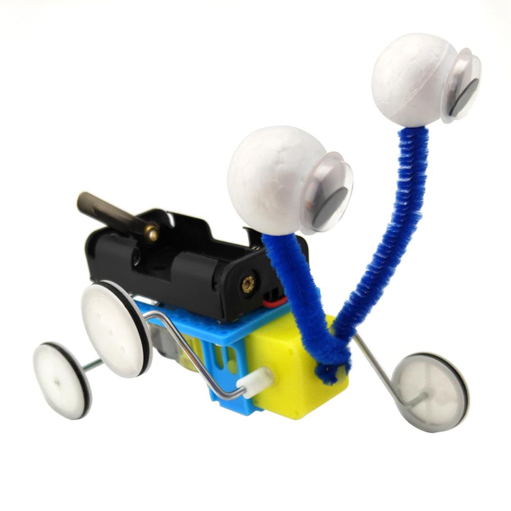 Science Robot - DIY Wooden Electric Reptile Robot, Science