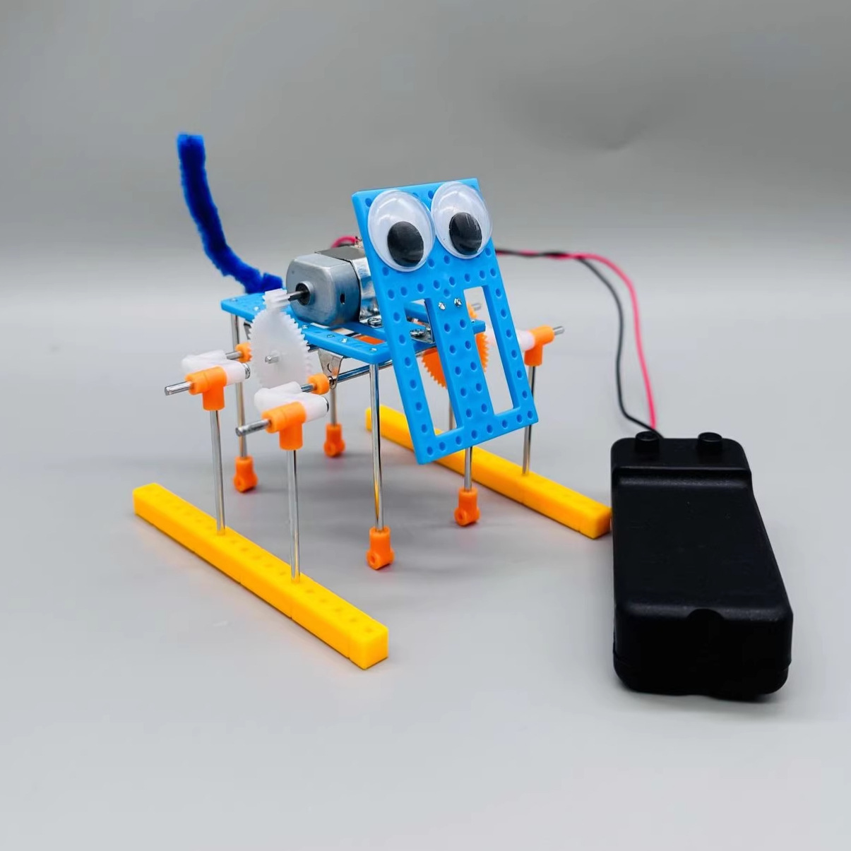 Science Project Robot - Robô Engraçado para Passeio com Cães,