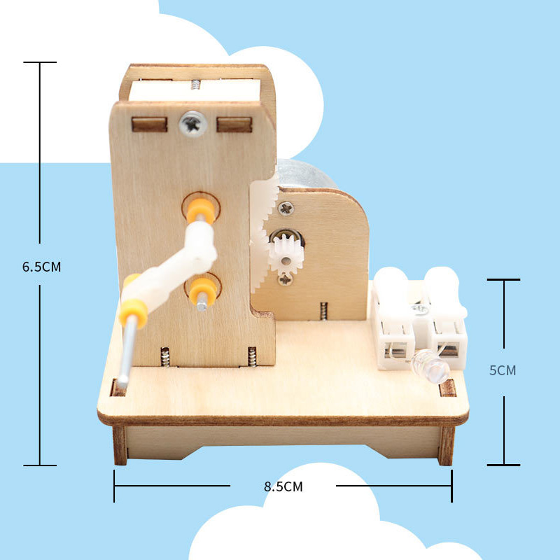 Diy mini gerador de mão diy ki - Science Project Kit avaliação e preço