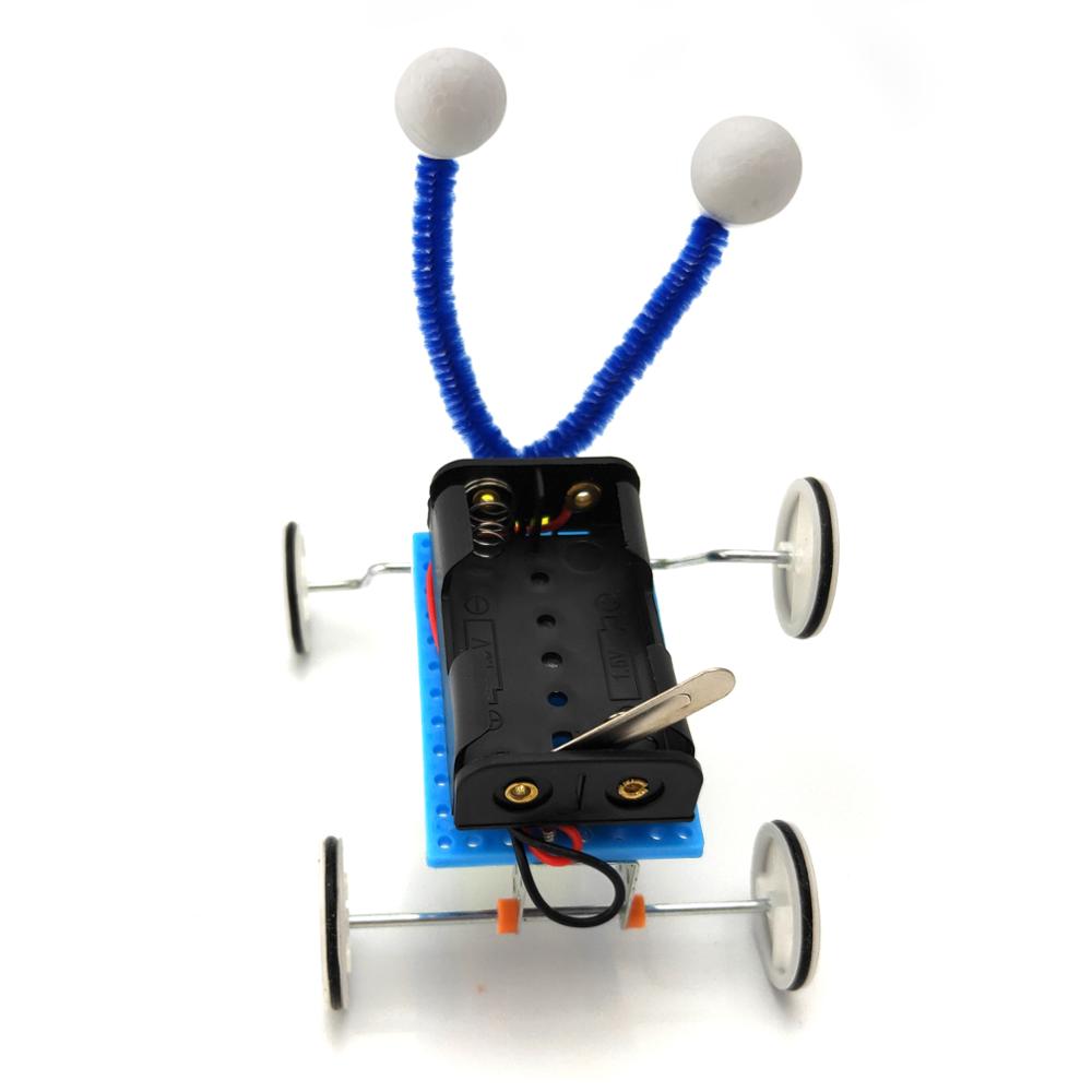 DIY Wooden Electric Reptile Ro - Science Robot avaliação e preço