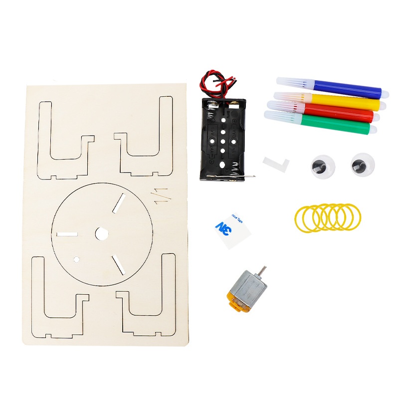 Diy vibração elétrica graffiti - Science Project Robot avaliação e preço