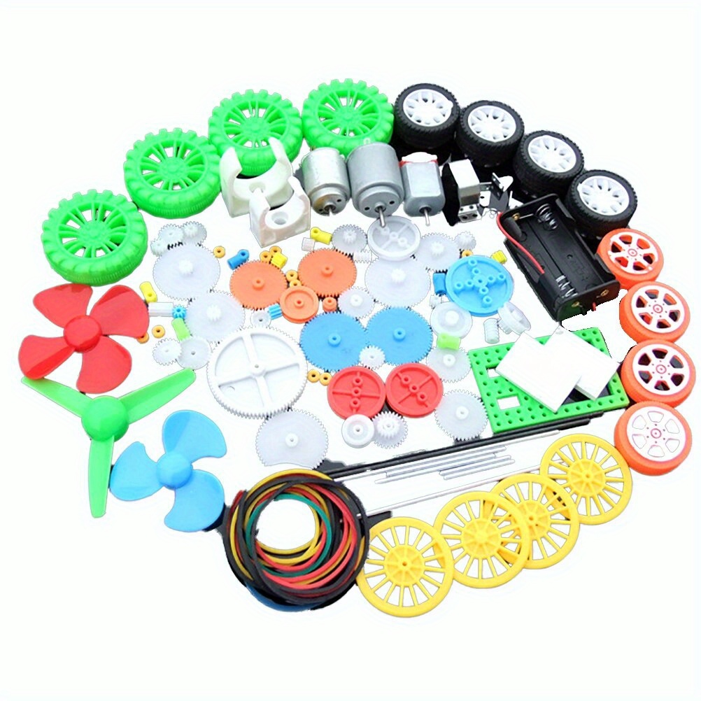 112 pçs kit de motor dc mini m - Science Project Kit avaliação e preço