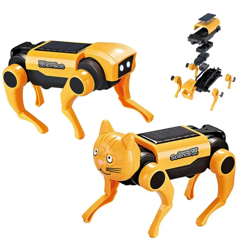 2 em 1 robô solar cão substitu - Science Project Robot avaliação e preço