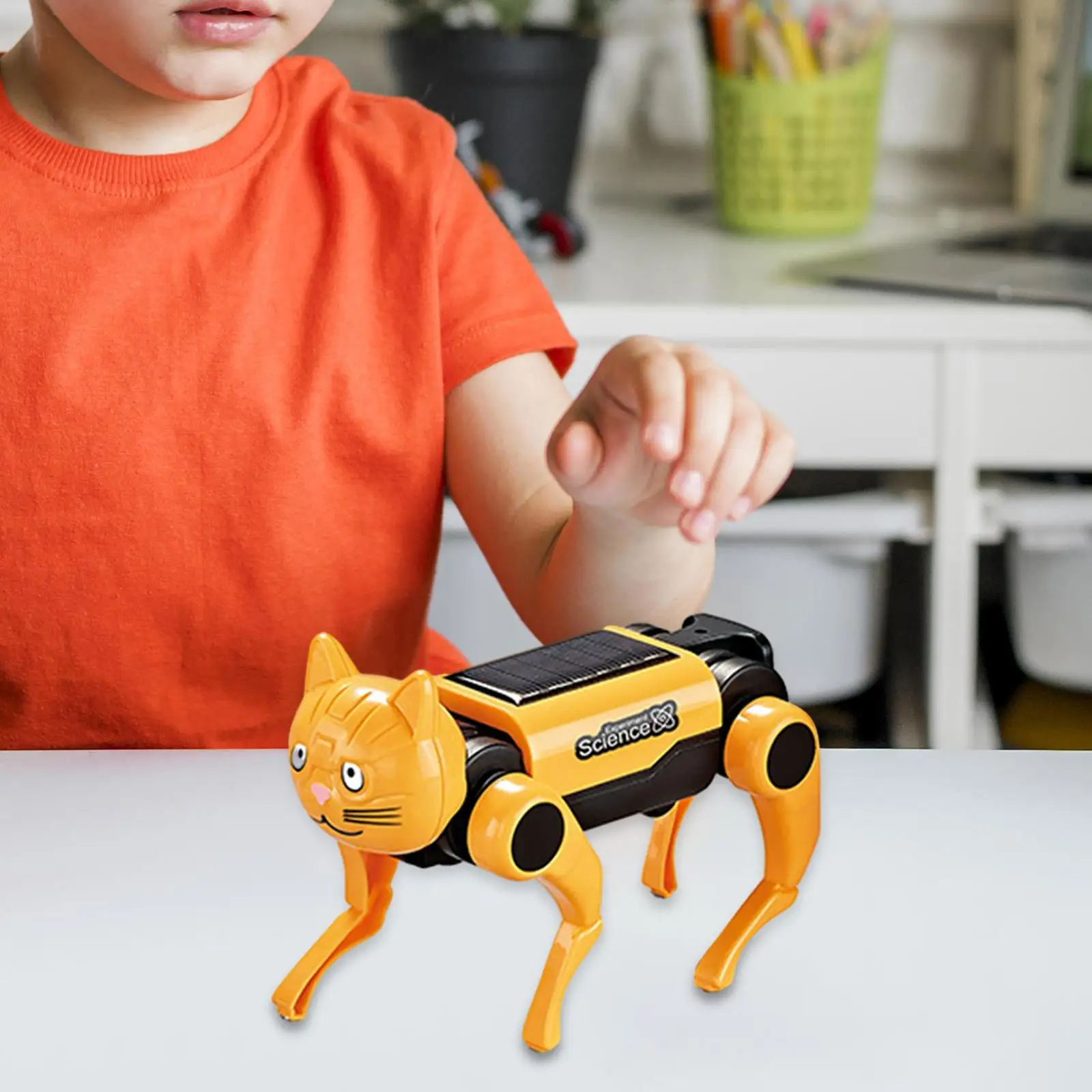 2 em 1 robô solar cão substitu - Science Project Robot avaliação e preço